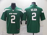 Nike Jets 2 Zach Wilson Green 2021 NFL Draft Vapor Untouchable Limited Jersey,baseball caps,new era cap wholesale,wholesale hats